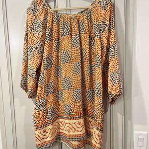 Tolani Pattern Dress Size Medium